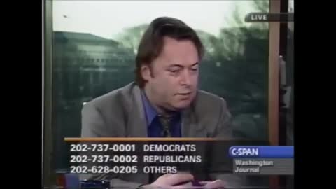 CSPAN Chistopher Hitchens case against Kissenger