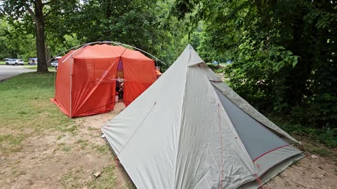 Fun Camping on the River with the BA Tents. 07/11/2024