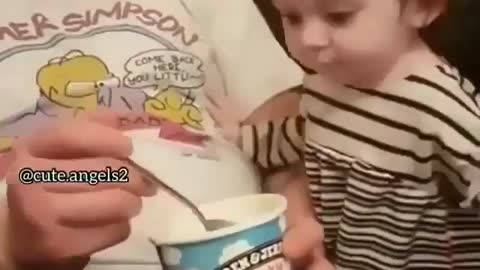 Give the baby a bite