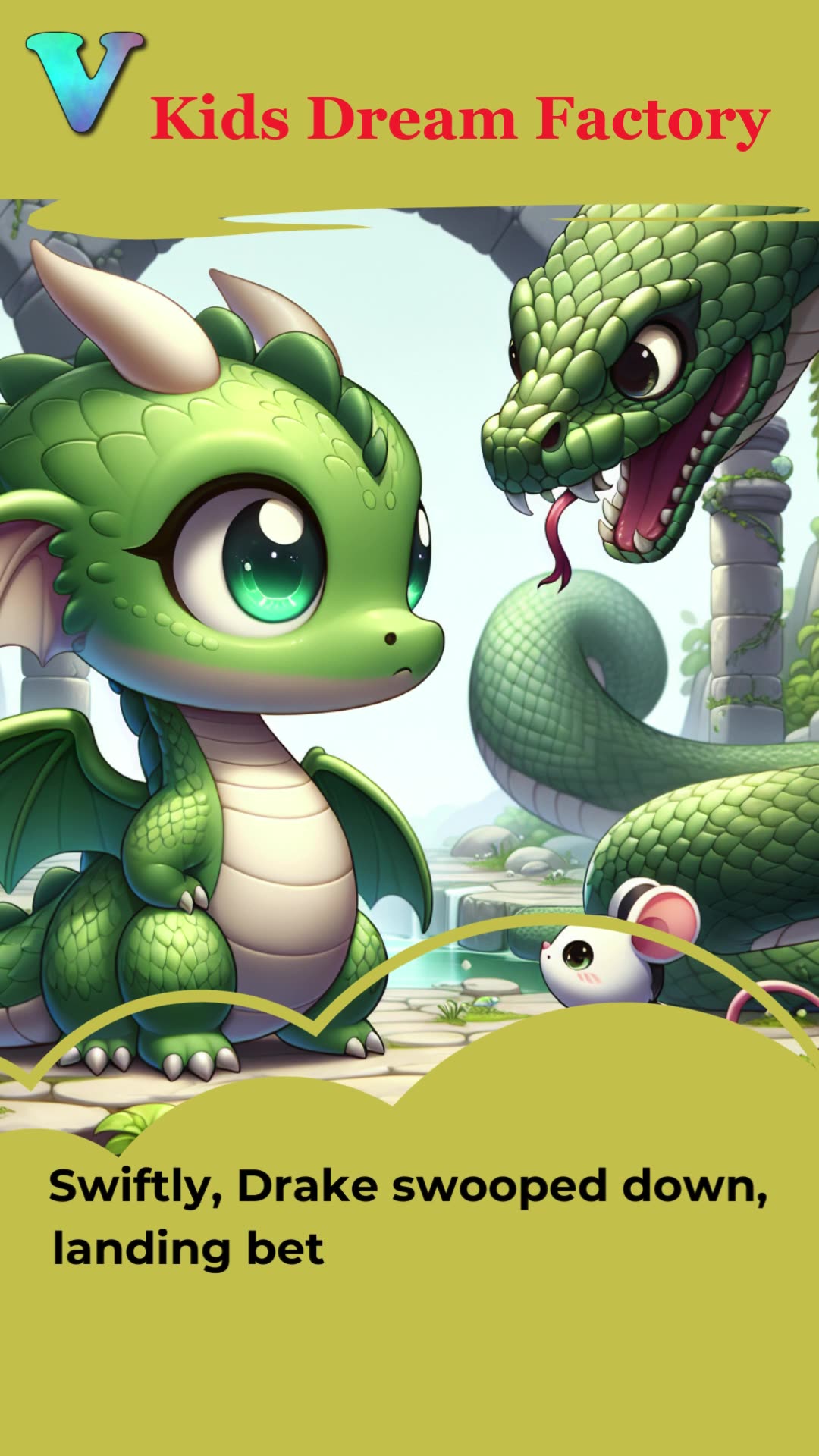 Drake the Dragon and the Snake's Threat