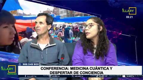 Entrevista Illary TV Puno a Juan Antonio Lopez Martinez y Dwann Gabriela Triveño Garcia