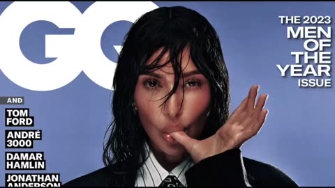 SATAN'S INVERTED WORLD! KIM KARDASHIAN NAMED GQ MAN OF THE YEAR