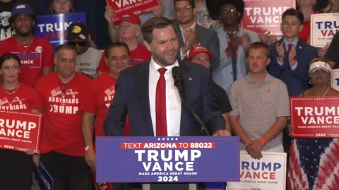 JD Vance campaigns in Arizona - September 5, 2024