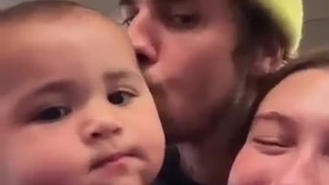 justine bieber and hailey bieber with their baby bieber