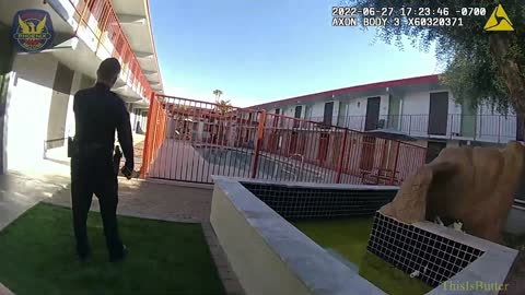 Body-cam shows Phoenix police shooting armed man during domestic violence call