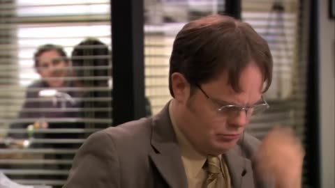 Dwight outsmarts Jim-The office