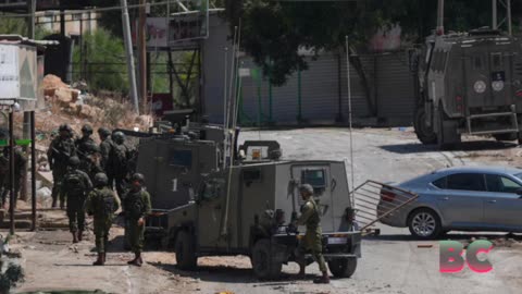 Israeli forces launch a big operation in the West Bank and kill at least 10 militants