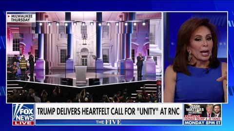 'The Five' reacts to Trump's heartfelt call for 'unity' in RNC speech| Nation Now ✅