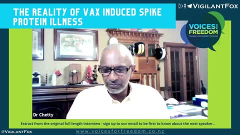 Dr. Shankara Chetty: Nature Could Never Conspire to Create Spike Protein "Spike protein is definitely engineered... If this is a toxin, then it's one of the most elaborate, well-engineered, well-thought-of toxins ever produced by man."