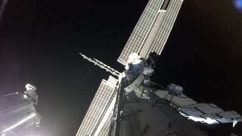 Action Cam Footage from U.S. Spacewalk #40