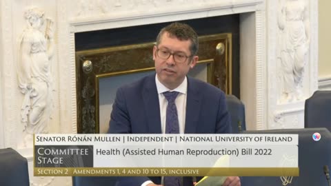 Surrogacy assisted human re-production debate (Senator Ronan Mullen) 20-06-24