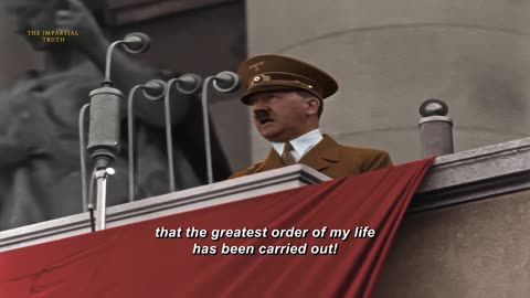 Hitler Unites Austria (Rare Footage)