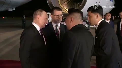 Russian President Vladimir Putin arrived in North Korea to meet with Kim Jong-un