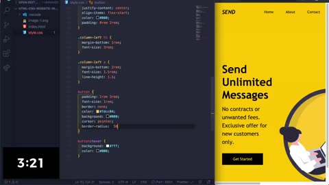 How to build website in html and css watch until the end