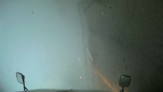 Tornado Turns over Truck on Highway