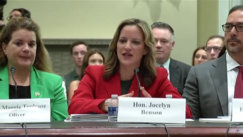 SOS Benson "The POWER of EVIDENCE" at Secretaries of State Hearing_20240911