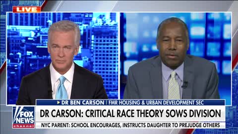 Ben Carson- People can't control their race, can control their character