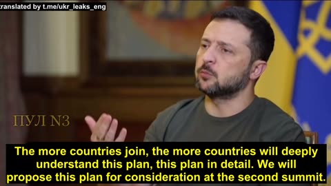 Zelensky spoke about the plan for plans to organize the plan