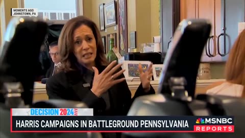 Kamala: "I am feeling very good about Pennsylvania because..."