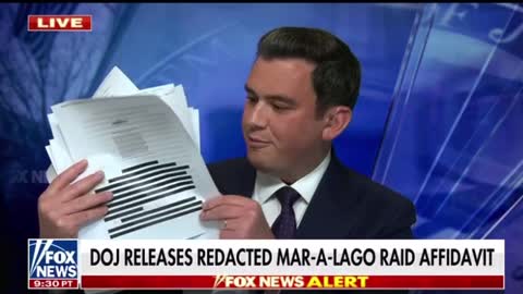 Heavily Redacted Affidavit Released.