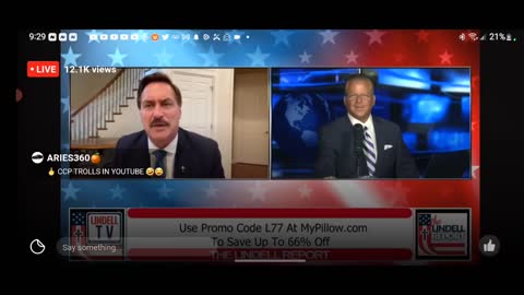 Live reaction Mike Lindell exposes Walmart CEO tape with hunter Biden colluding