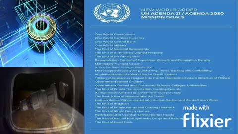 Un agenda 21 2030 - NWO