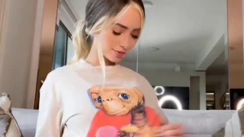 Look at her sexy dressing. Watch till end I have a surprise for you.