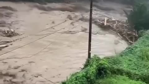 Huge flooding in Japan, in the Noto peninsula