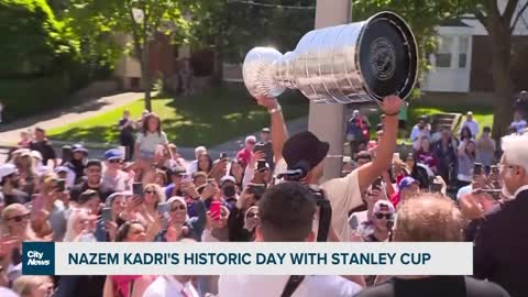 Nazem Kadri’s historic day with the Stanley Cup