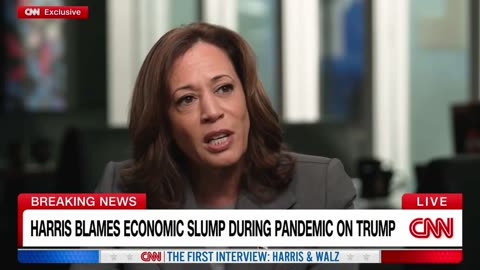 CNN Unexpectedly Asks Kamala Harris a GOOD Question