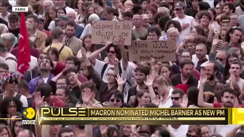 Thousands hits the streets in France after Macron names Barnier as French PM | WION Pulse