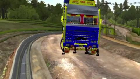 Truck driving || off roding truck driving 🔥 bus simulator Indonesia