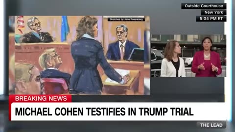 Michael Cohen wraps up first day of testimony in Trump hush money trial CNN NEWS