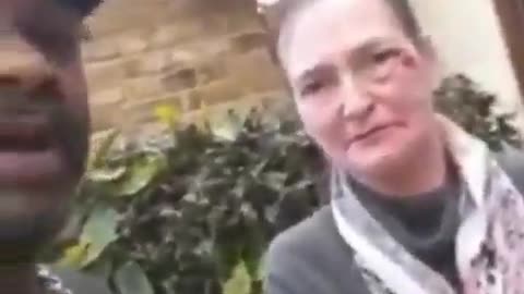 White Lady in London gets punched in the face ... we know by who