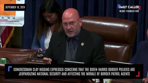 Clay Higgins Addressed How The Border Policies Are Undermining The Security Of Our Nation