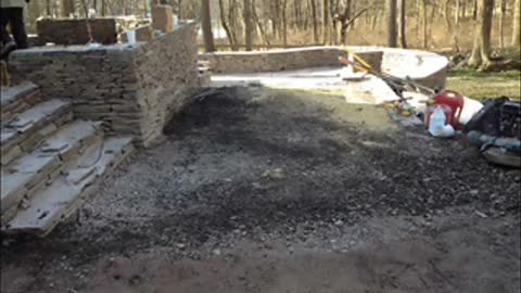 Patio Installation.Suburban Philadelphia Landscape, Bucks County, PA: orserlandscaping.com