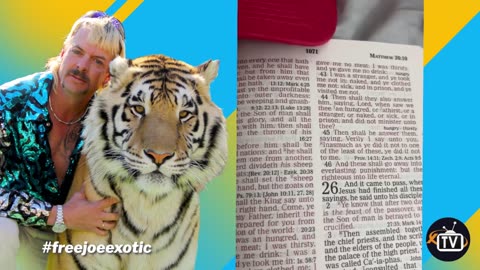 Joe Exotic TV: Bible Study Helping Others