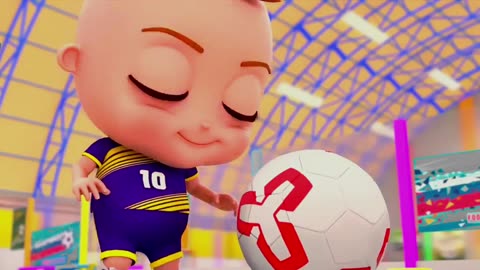 Finally Showing You Kids playing football song cartoon