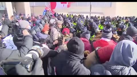 That's a Wounded Veteran! Ottawa Police Abuse a Wounded Warrior, for Peacefully Protesting