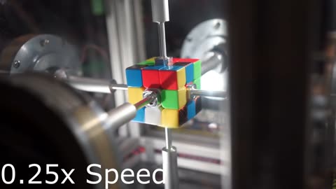 Robot Solves a Rubik's Cube in 0.5 seconds!