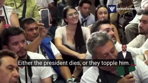 President of Colombia announces he will be killed or couped within the next 3 months