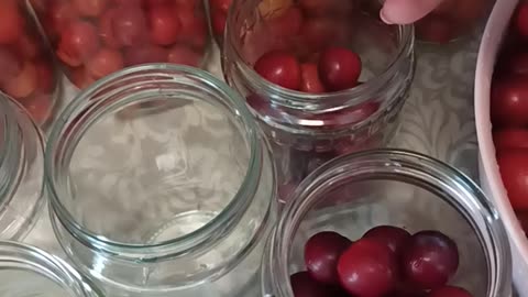 Plums for compote