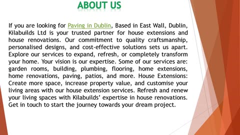 If you are looking for Paving in Dublin