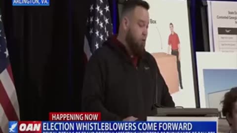 Whistleblower Postal worker 2020 Election Fraud