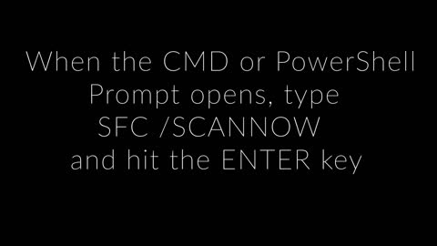 Windows System File Check Scan Tutorial