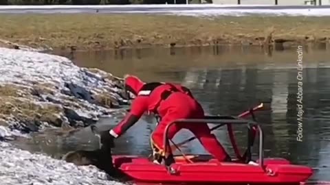 An Ice Walker With Pontoons Brilliant #shorts #shortvideo #video #virals #videoviral