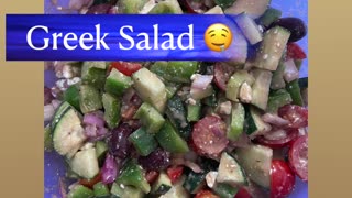 Light, Refreshing Greek Salad