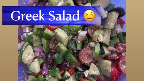 Light, Refreshing Greek Salad