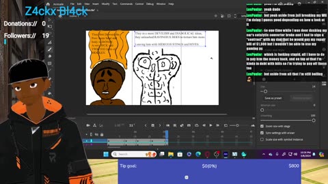 Food ,MEMES, Art And Chat stream (Making my first Animated comic while chatting) 🧡🤠🧡