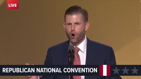 Eric Trump full speech | 2024 Republican National Convention